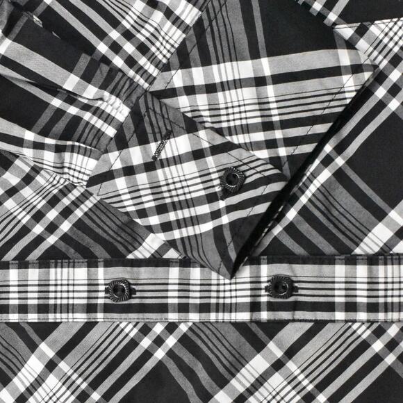 Lane Bryant Women's Plus Size 20 Button Up Long Sleeve Multicolor Cotton V-Neck - Picture 8 of 8